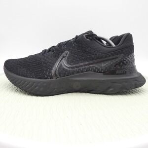 Nike React Infinity Run Flyknit 3 DH5392-005 Mens 12 Running Shoes Black Sneaker